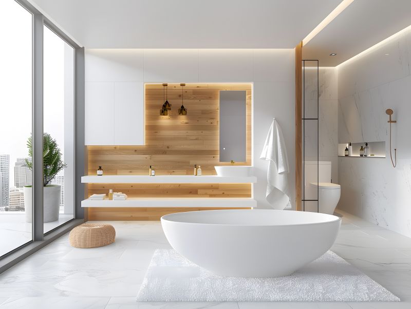 Upscale Bathtub Installation